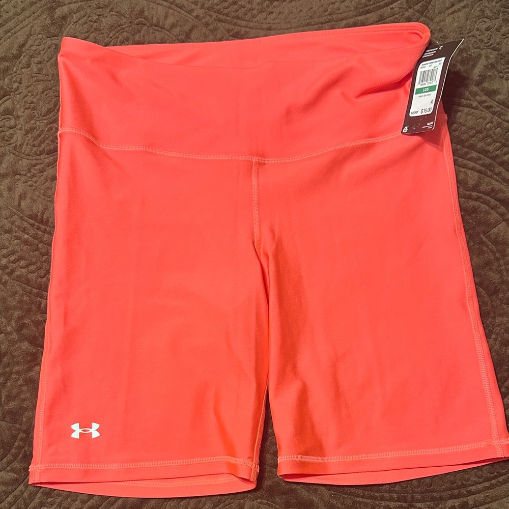 Under Armour Women's Bright pink Athletic Shorts